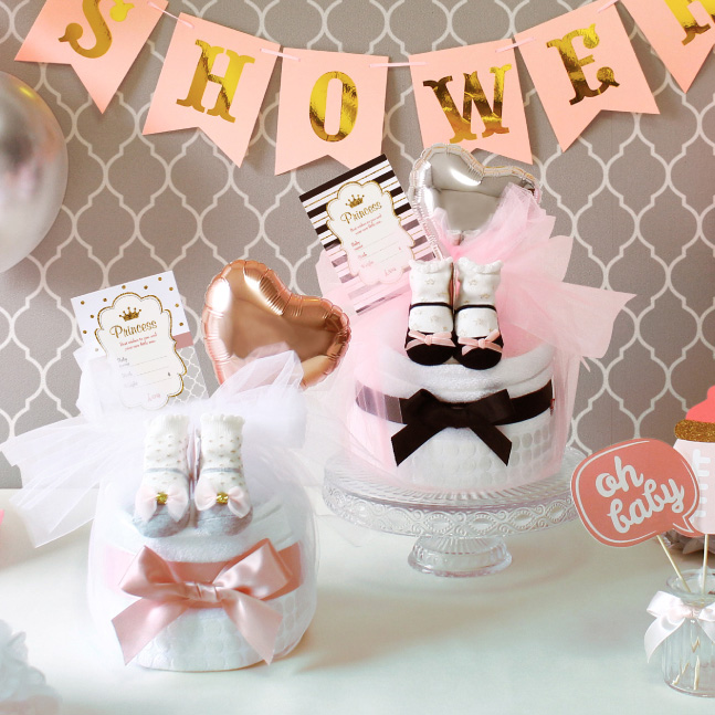 出産祝いのオムツケーキは可愛いよりおしゃれが良い！特集 | おしゃれなプレゼントが見つかるギフト情報サイト！フォー・ユー女子